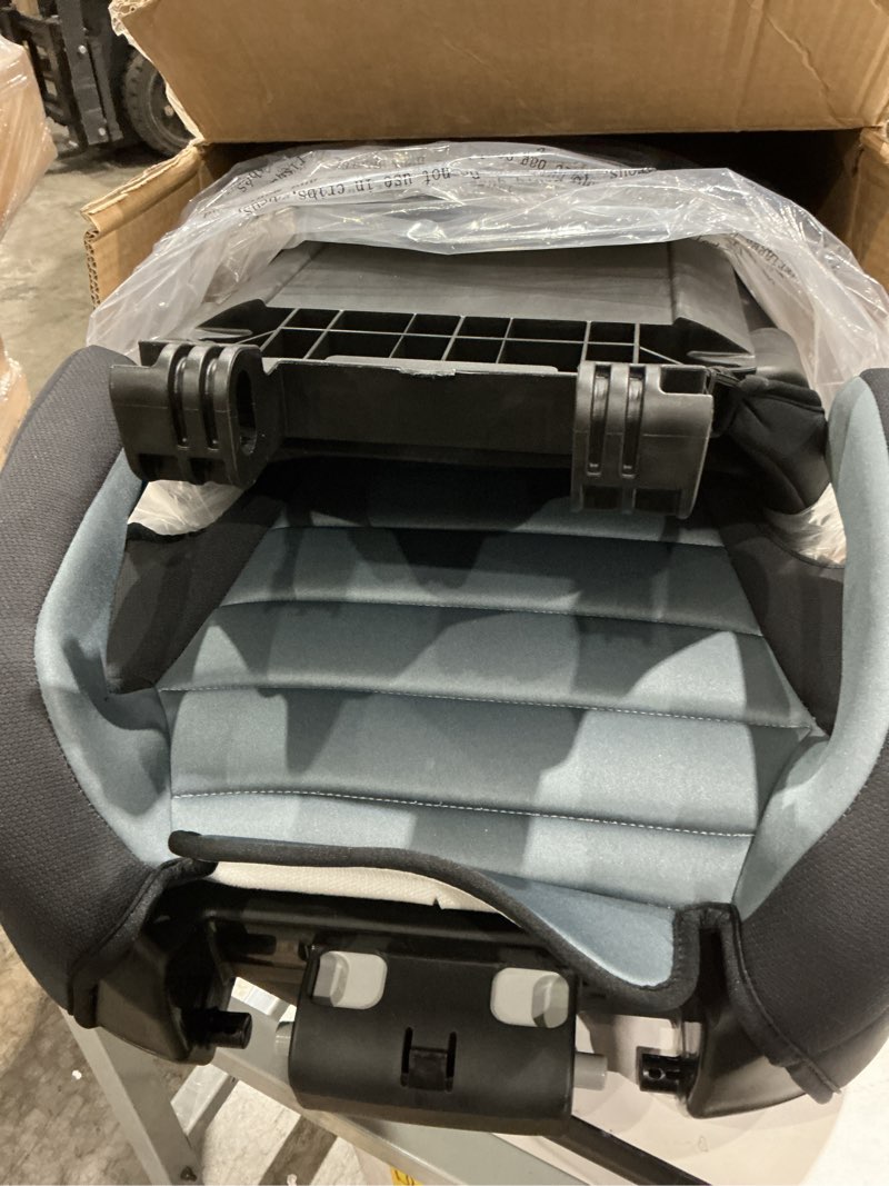 Condition photo showing Good Condition for safety 1st grow and go 2-in-1 booster car seat with comfortwings, converts high-back to backless, 19" wide, fits 3 across, lightweight, foldable, easy-clean, cup holders, 40-100 lbs, black sand