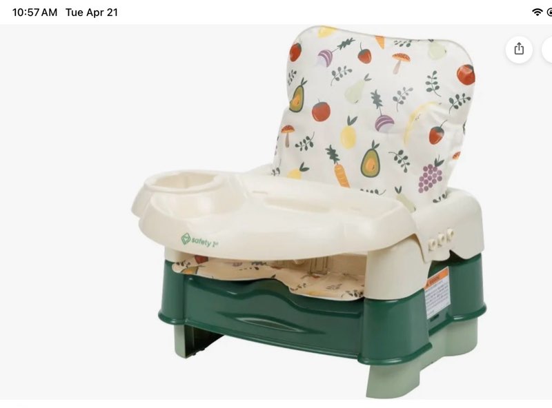 deluxe 5-in-1 sit, snack & go  convertible booster seat from spoon-fed to self-fed