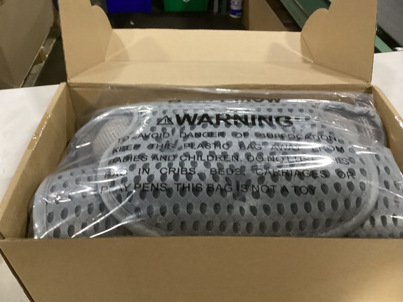 Condition photo showing Good Condition for bath pillows for tub, comfortable bathtub cushion for head and neck with soft 3d mesh fabric and 54 non-slip suction cups, relaxing tub and shower accessories spa gift dark gray extra thick