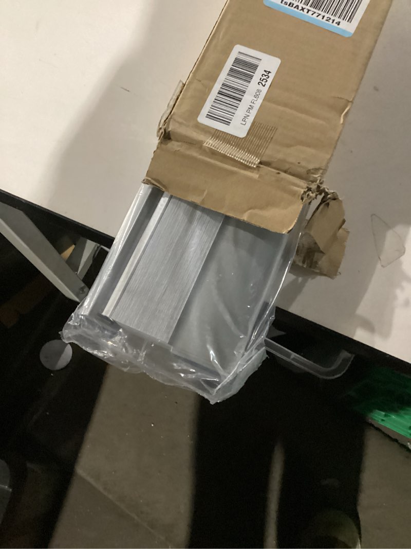 Condition photo showing New/Like New for No Drill Cellular Shades for Indoor Windows, Thermal Insulating & Noise Reducing Honeycomb Blinds, Free Stop Cordless Blackout Shades, Grey, 22" W x 64" H 22"W x 64"H Grey(blackout)