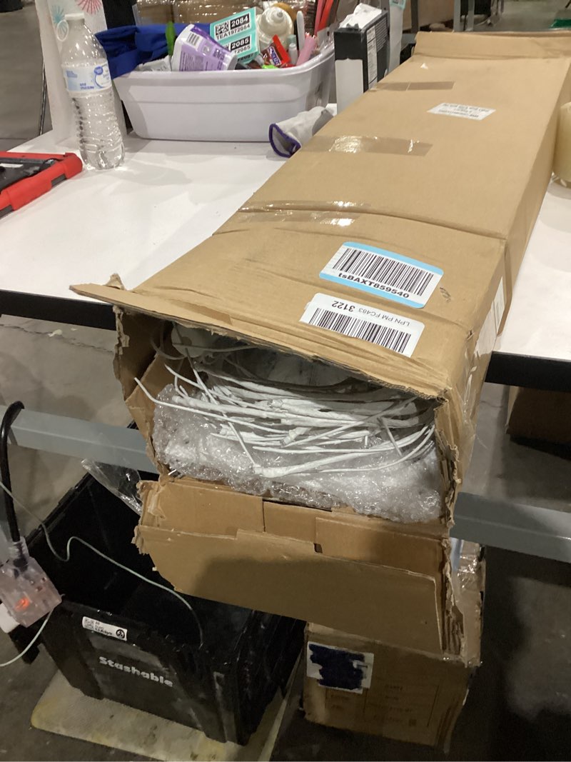 Condition photo showing Good Condition for PEIDUO Set of 2 Lighted Birch Tree, Prelit White Christmas Tree, Light Up Artificial Trees with Dimmable & Timer, Twinkling Twig Tree with LED Lights for Home Decorations Outdoor Indoor Decor 5FT 6FT