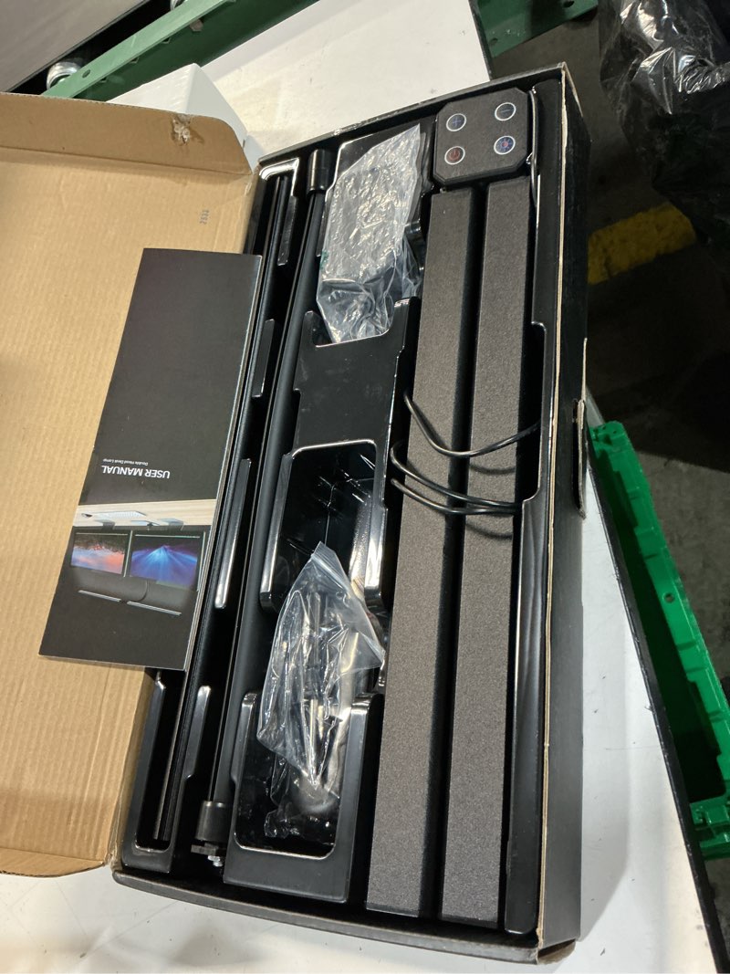 Condition photo showing Good Condition for desk lamp architect task dual head modern flexible gooseneck tall dimmable light for home office, 5 color modes,remote control, 1500lm 24w extra bright lighting black