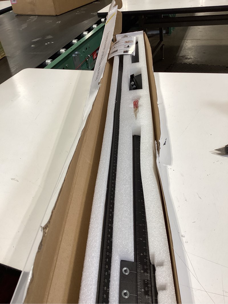 Condition photo showing Good Condition for baoneedy 44" max cabinet hardware jig, with 16" cabinet handle jig and auto center punch, aluminum a