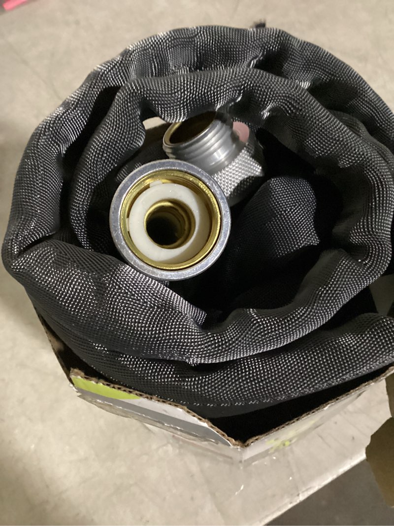 Condition photo showing Good Condition for zero-g 4001-25 8 inch by 25 feet lightweight, ultra flexible, durable, kink-free garden hose, 5, 5/8" x 25', gray zero-g 5/8" x 25'