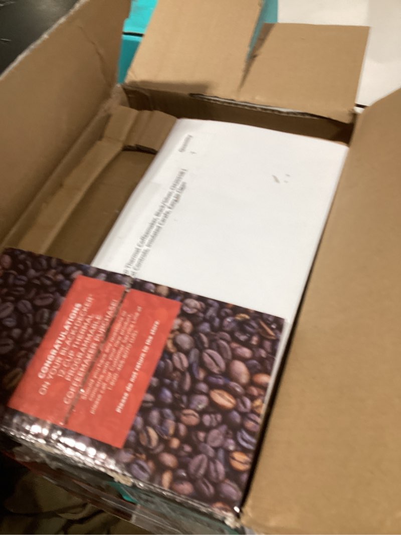 Condition photo showing New/Like New for BLACK+DECKER 12-Cup Thermal Coffeemaker, Black/Silver, CM2035B