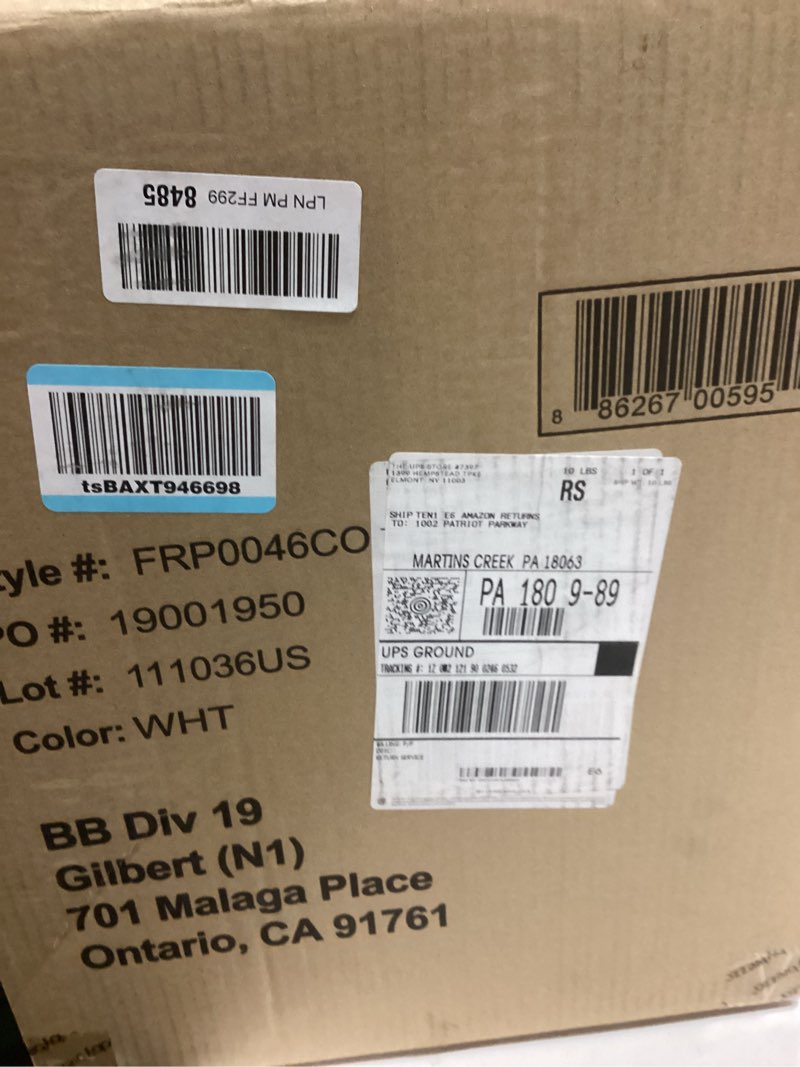 Condition photo showing New/Like New for Baby Brezza New and Improved Formula Pro Advanced Formula Dispenser Machine - Automatically Mix a Warm Formula Bottle Instantly - Easily Make Bottle with Automatic Powder Blending, White