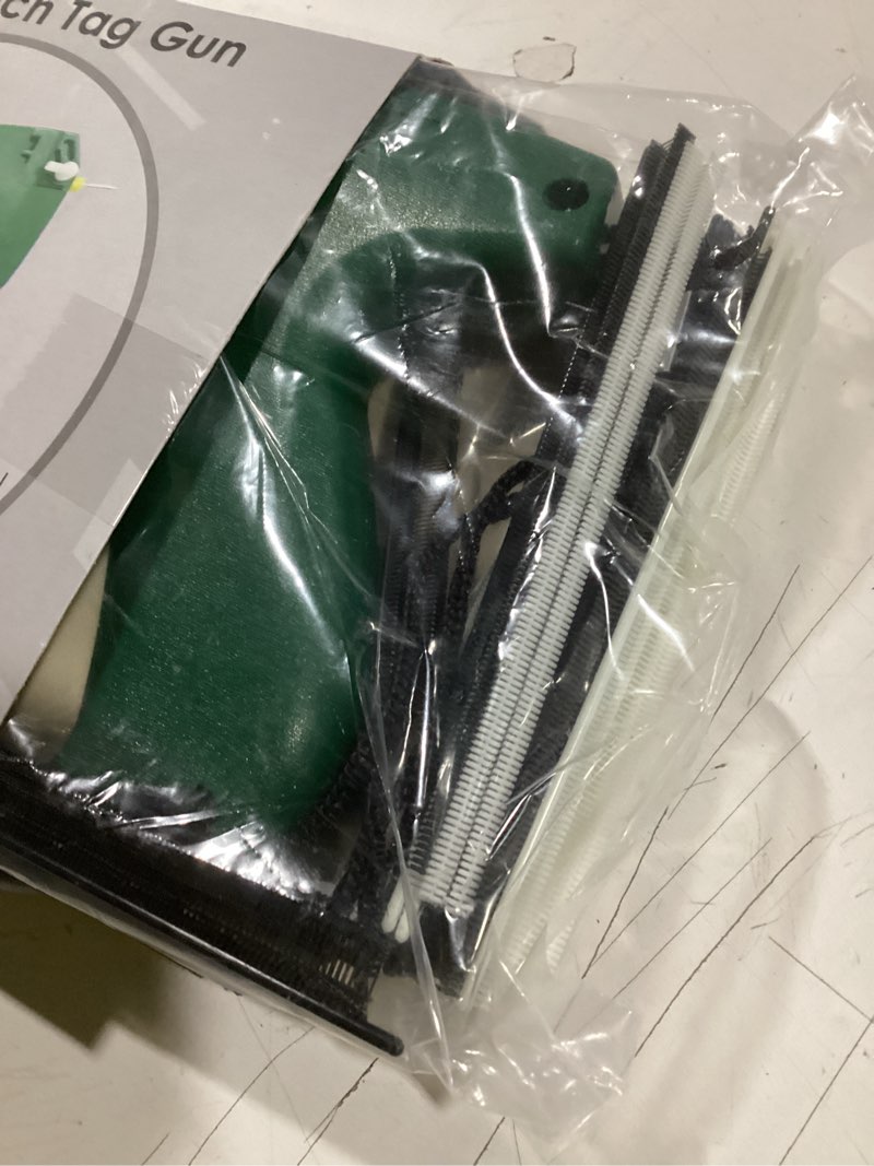 Condition photo showing New/Like New for Tagging Gun for Clothing, Fine Stitch Mini Stitch Gun for Clothes,Stitch Quick Clothing Fixer Sewing Quilting Hemming Quick Stitch with 2 Needles,1500 Black & 1500 White Micro Fasteners
