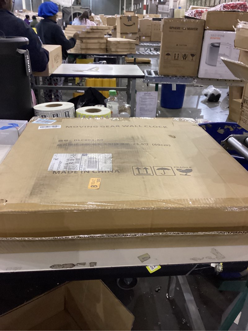 Moving Gear Wallclock