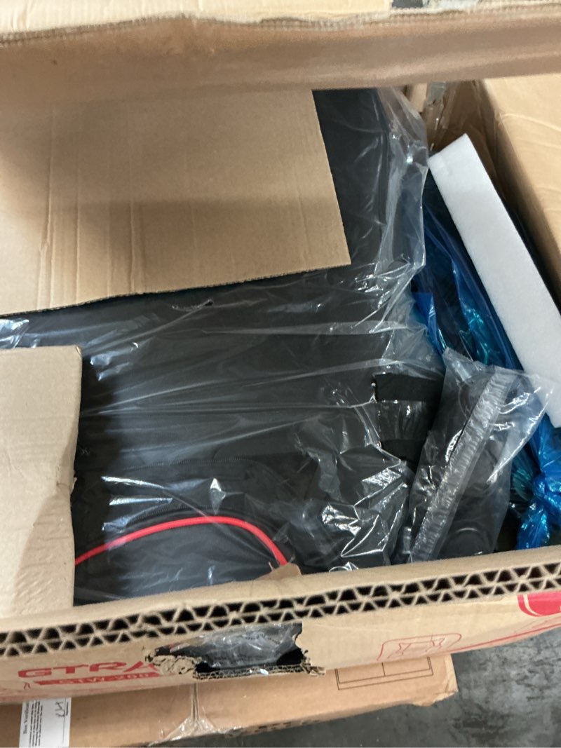 Condition photo showing Good Condition for gtracing ergonomic gtwd-200 gaming chair with adjustable pillows and footrest, black
