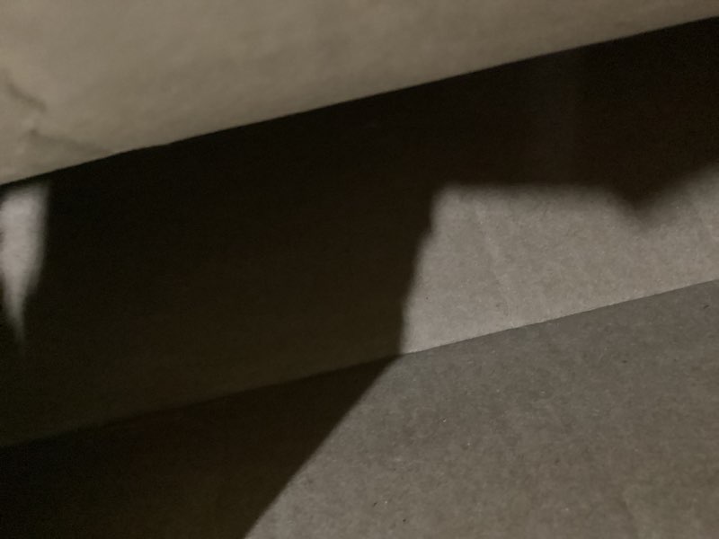 Condition photo showing New/Like New for Large Bulletin Board, 48 X 35 Inches Felt Cork Board with 40 Pushpins, Foldable Felt Notice Pin Board Photo Display Board with Self-Adhesive Tape for Office Home School 48x35 inch Black