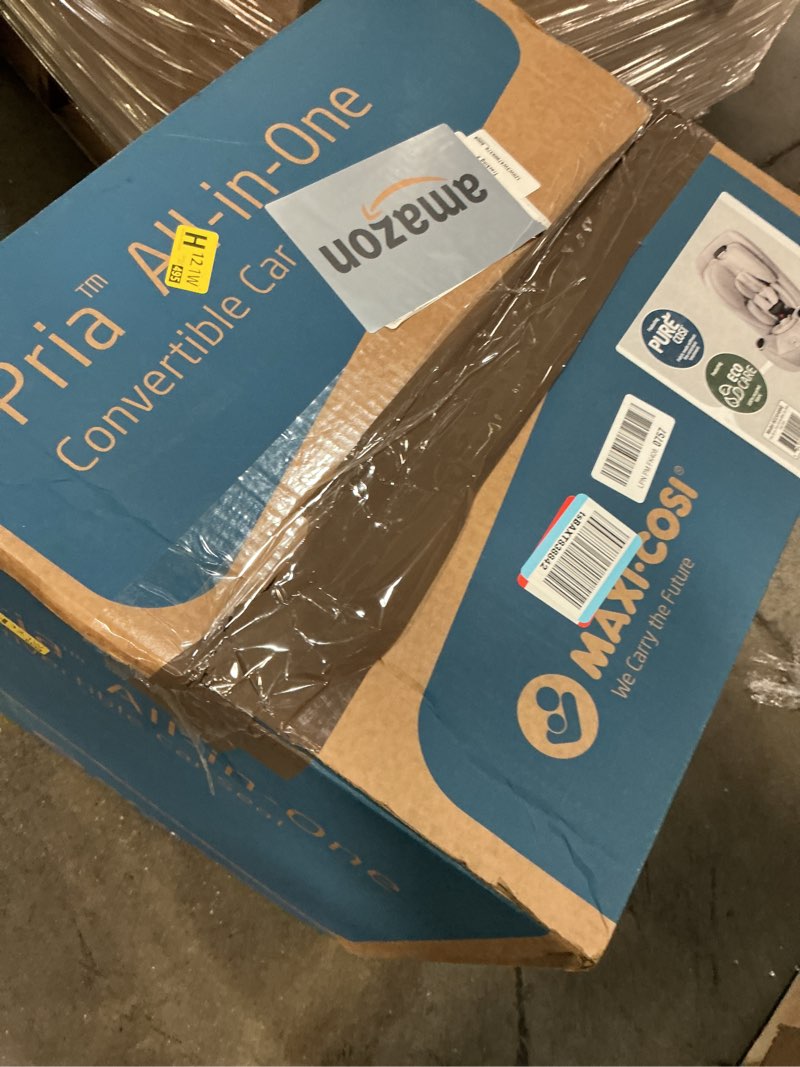 Condition photo showing Good Condition for Maxi-COSI Pria All-in-One Convertible Car Seat, Infant to Toddler Car Seat, Easy-Install Harness, Machine-Washable Cover, 5-100 lbs, SeaDrift SeaDrift Original