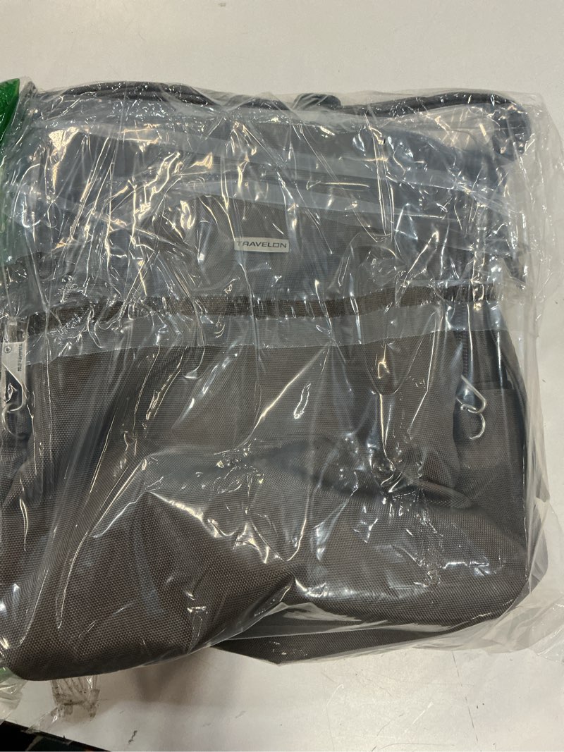 Condition photo showing New/Like New for travelon anti-theft classic travel bag one size nutmeg