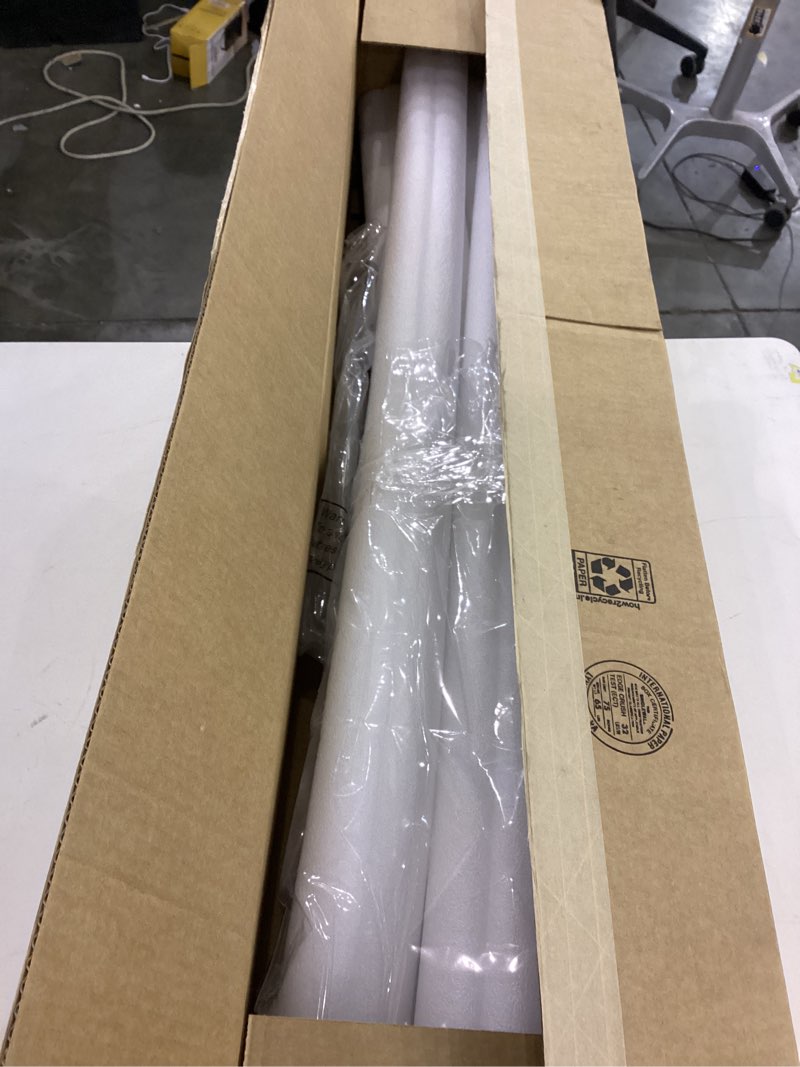 Condition photo showing New/Like New for Amylove 12 Pcs 3.3 Feet Foam Pipe Insulation Foam Tube Insulating Water Pipe Pool Swim Noodles Pre Slit Heat Preservation Pipes Covers for Tubing Outdoor Winter Freeze Protection(White,3/4 Inch) 3/4 Inch White 12