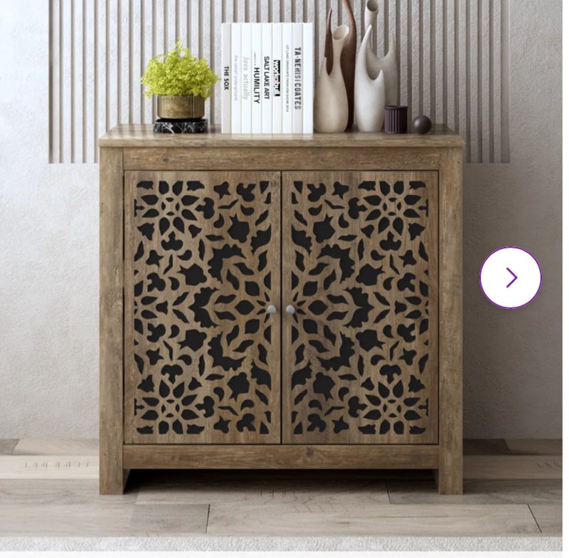 Arrastia 30.9" 2 Door Accent Cabinet
