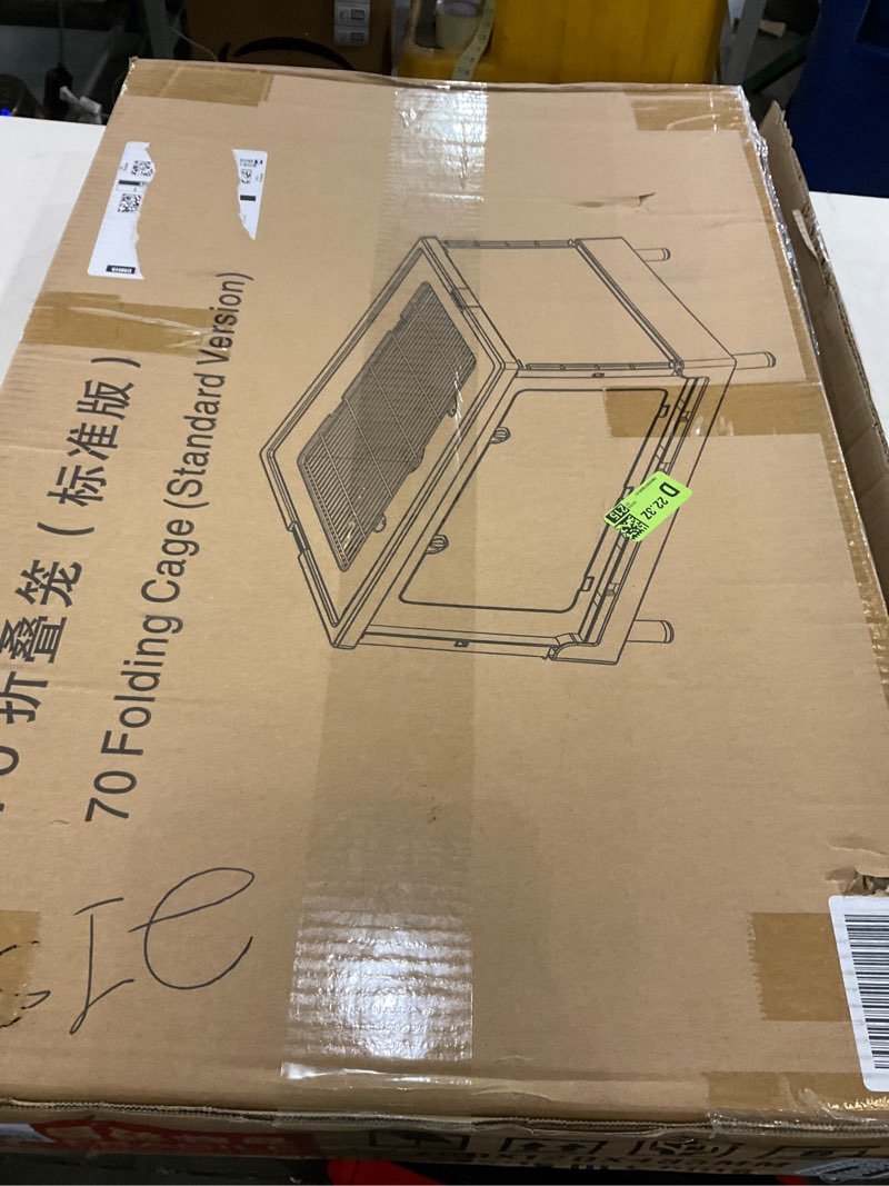 Condition photo showing New/Like New for Hamster Cage & Guinea Pig Cages,Fully Transparent and Eco-Friendly Large Acrylic Cage for Small Animal Pets,Such as:Bearded Dragon,Rat,Hedgehog,Chameleon,Iguana, etc (27.5Lx16.9Wx13.4H Inches) 27.5"L x 16.9"W x 13.4"H