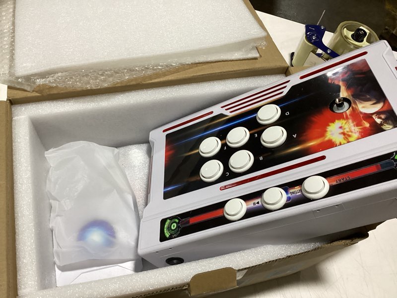 Condition photo showing Good Condition for [39800 Games in 1] Pandora Box 3D Arcade Game Machine, Double Wireless Joystick Arcade Console, WiFi Function to Add Game Online,Compatible PC & Projector & TV