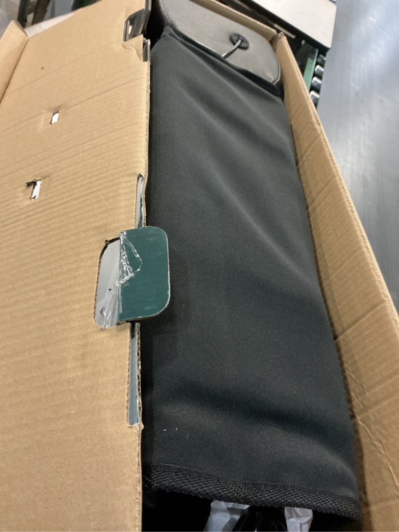 Condition photo showing As Is for Himouta Shiatsu Full Body Massage Mat with Heat, Detachable Massager Pad, 10 Vibrating Motors, 9 Intensity Levels, Deep Tissue Pain Relief for Back, Neck & Legs – Relaxation at Home or Office With Foot Massager