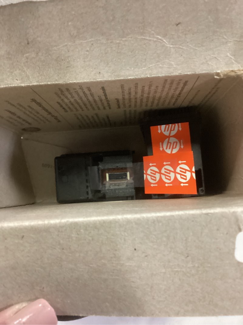 Condition photo showing As Is for hp 61xl tri-color high-yield ink | works with deskjet 1000, 1010, 1050, 1510, 2050, 2510, 2540, 3000, 3050, 3510; envy 4500, 5530; officejet 2620, 4630 | eligible for instant ink | ch564wn