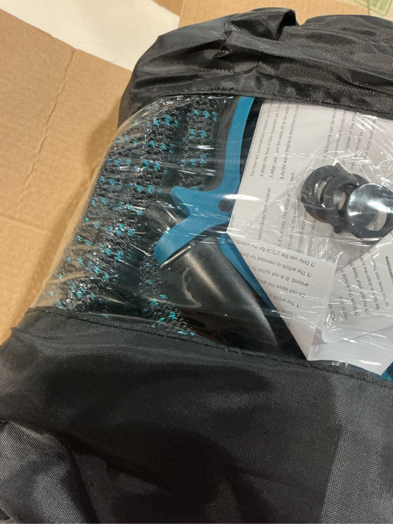 Condition photo showing Good Condition for blue expandable garden hose - 100 ft expanding water hoses, no kink lightweight flexible hose with 3/4\\\" s