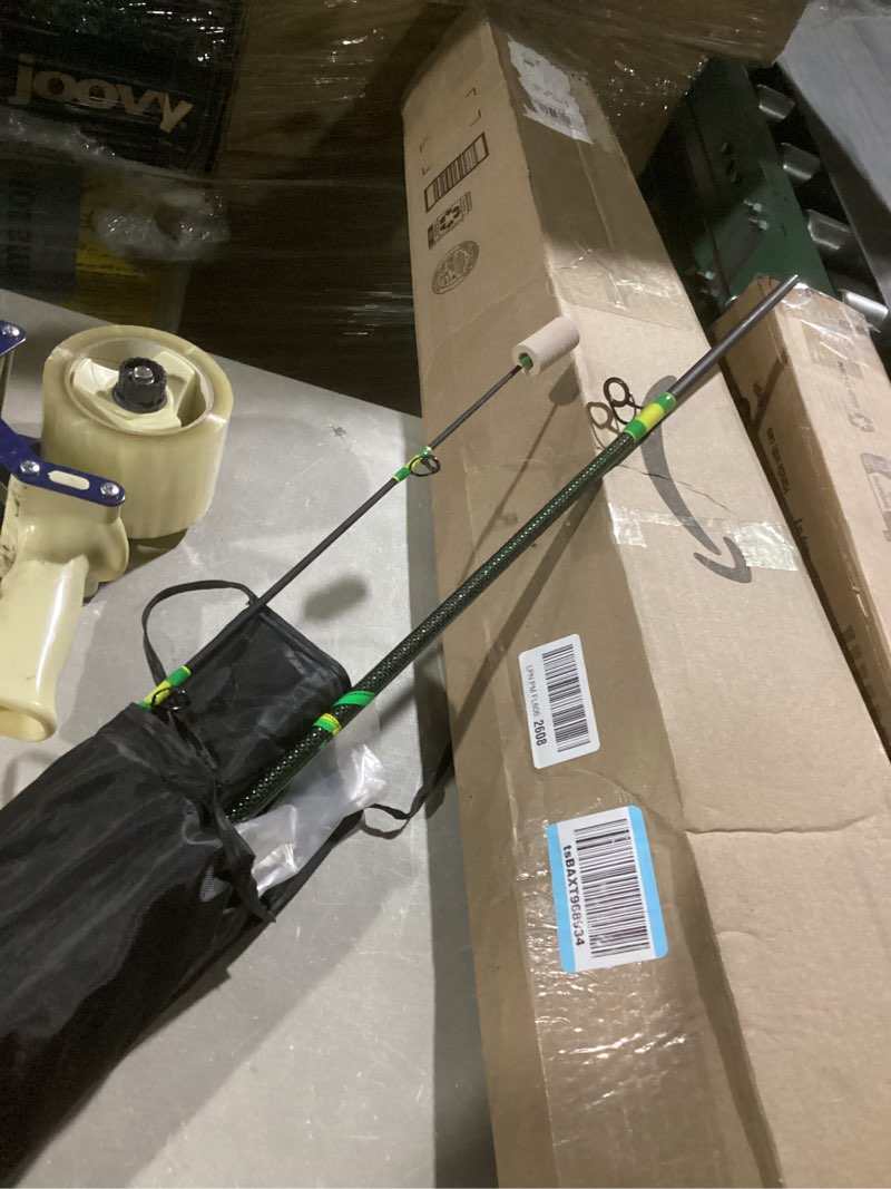 Condition photo showing Good Condition for Fiblink 2-Piece Surf Spinning/Casting Fishing Rod, Carbon Fiber Fishing Rod(8’/8’6”/9’) Spin / 9' / 2pc