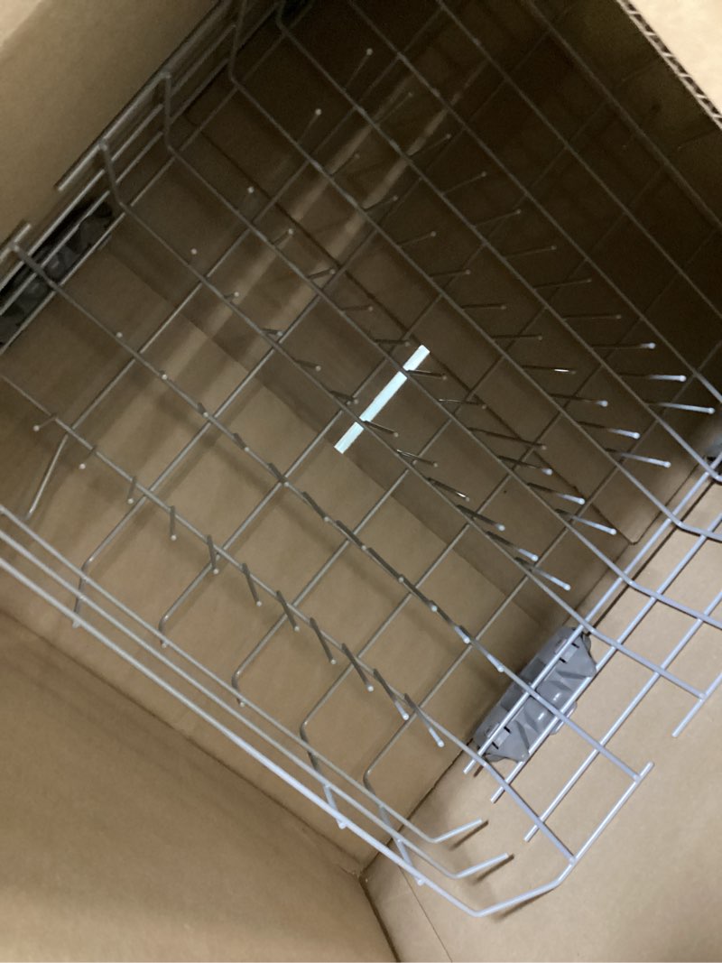 Condition photo showing Good Condition for w10728159 dishwasher lower rack with wheels, fit for kitchenaid dishwasher rack, w10525646 w10780925 dishwasher rack lower intended for maytag dishwasher parts deep 22in wide 20.8in