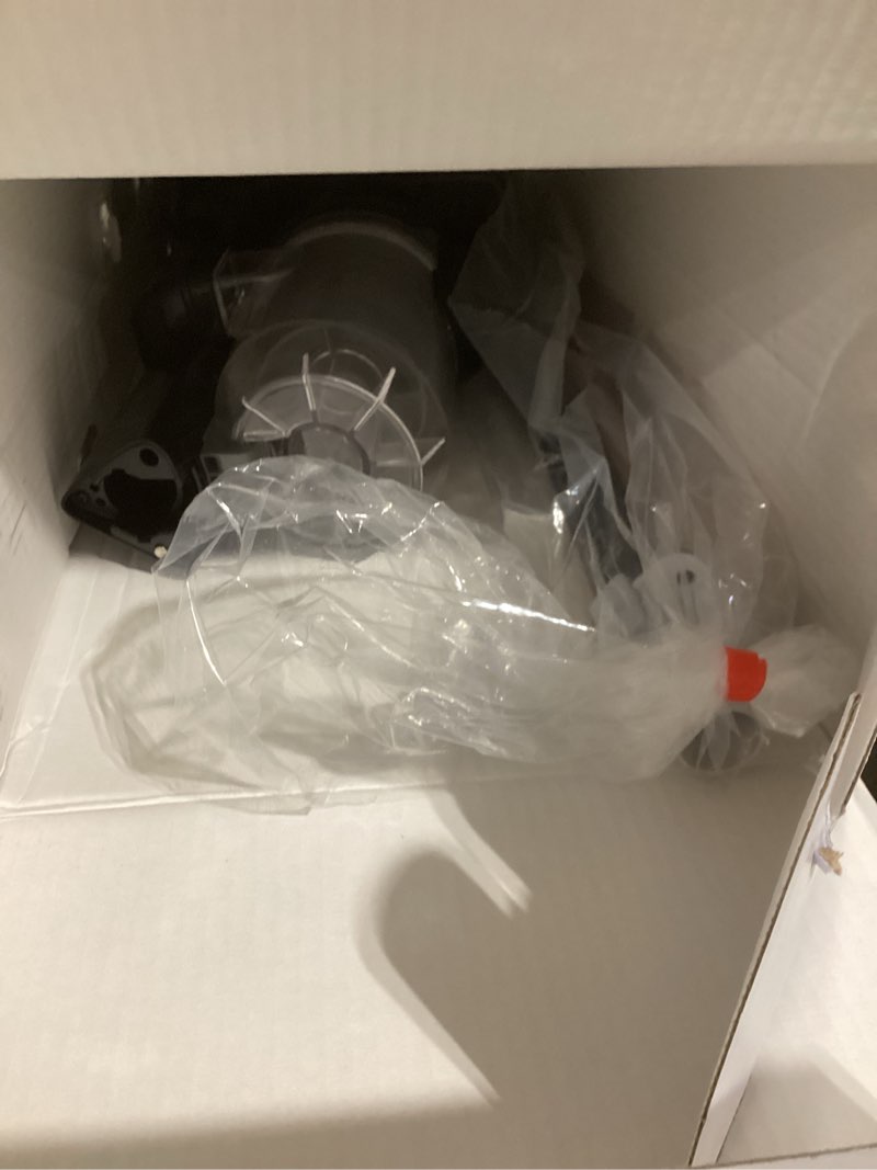 Condition photo showing As Is for Bissell ICONPet Turbo Vacuum with Powerful Turbo Boost Suction, Tangle Free Brush Roll, & Parking Break, LED Crevice + Dusting Brush Tool, LED Motorized TurboBrush Tool, & Wall Mount. Color May Vary 31781