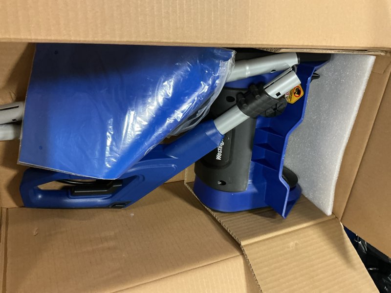 Condition photo showing Good Condition for Westinghouse WSnow11S Corded Snow Shovel, 11-inches Wide, Electric Snow Shovel with 20ft Throwing Distance, Plows 300lbs/min
