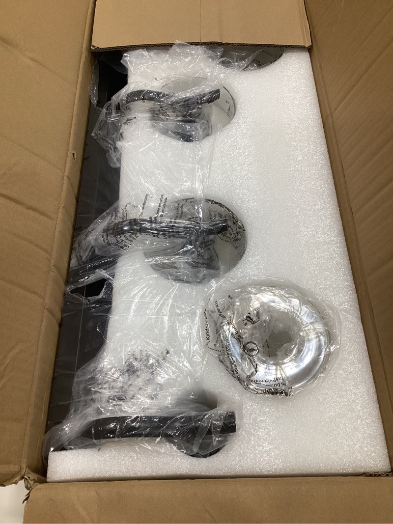 Condition photo showing As Is for lamqee 47.2 inch aluminum long outdoor modern led wall light 3000k 3000lm, slim linear exterior lighting fixtures wall mount, waterproof black outside sconce for house porch patio garage door yard matte black 47.2"/3000lm