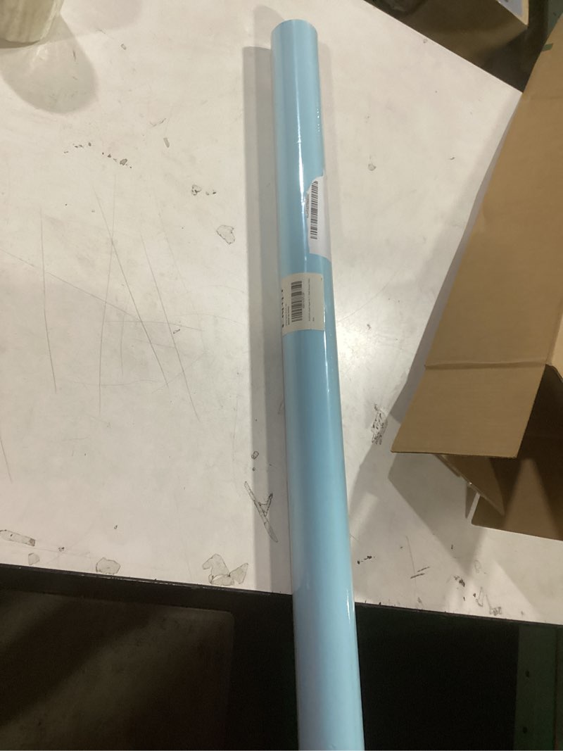 ruspepa 30"x 393"(32.8') light blue kraft wrapping paper large jumbo roll, recyclable art gift wrap 