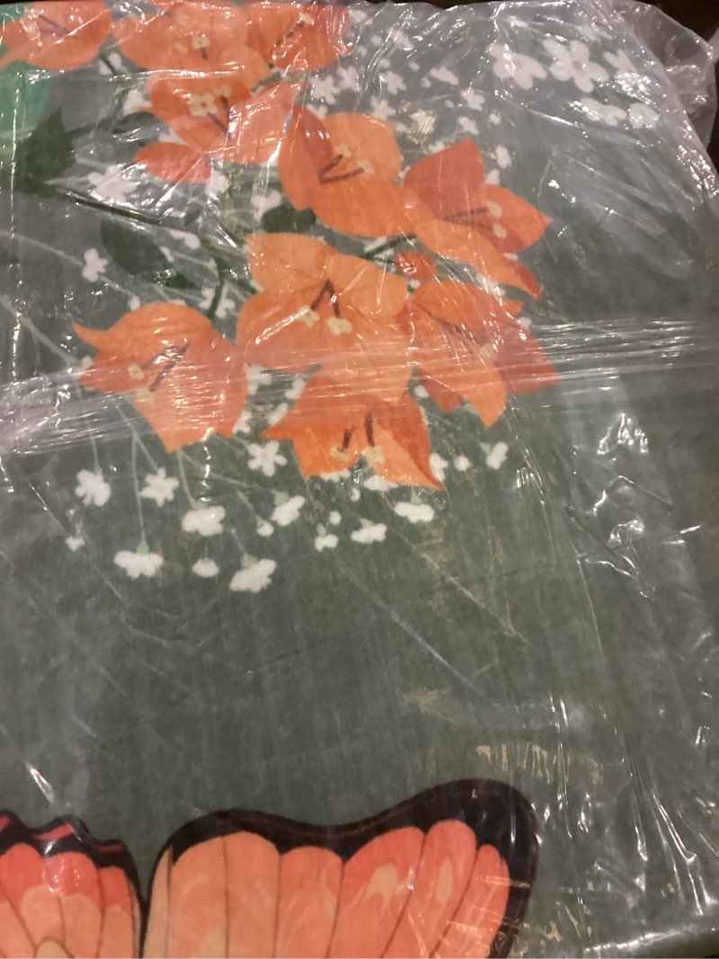 Lahome Floral Living Room Rugs, Area Rugs 5x7 Rug for Bedroom Ultra-Thin Soft Rug, Non-Slip Washable Rugs Stain Resistant Boho Low-Pile Throw Carpet for ?Dining Room Office (5x7ft,Green)