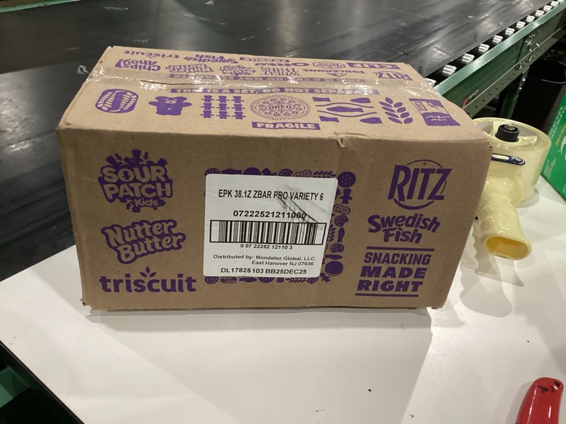 Condition photo showing New/Like New for Zbar Protein - Chocolate Chip, Chocolate Mint, and Cookies 'n Creme - Variety Pack - Crispy Snack Bars - Made with Organic Oats - Non-GMO - 5g Protein - Gluten Free Protein Bars (30 Pack)