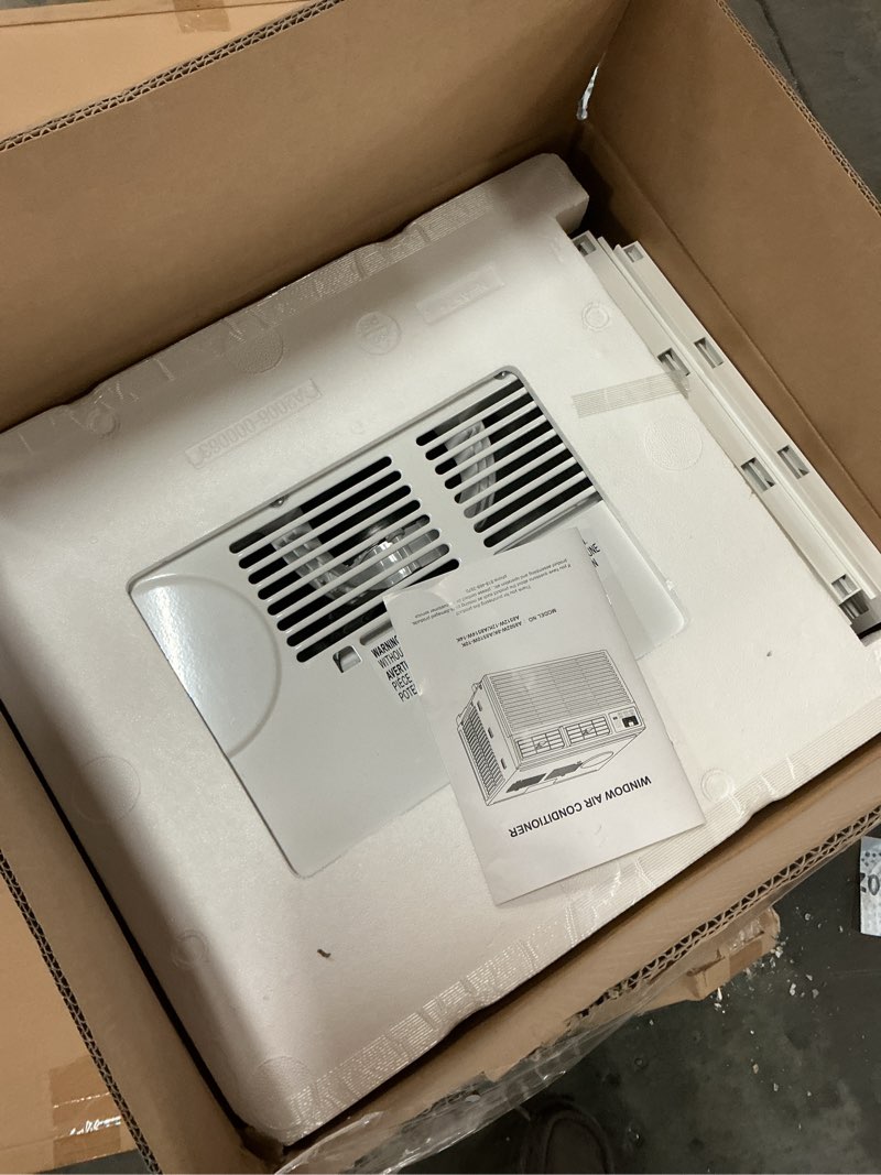 Condition photo showing Good Condition for window ac unit, 10000 btu window air conditioner, cool rooms up to 450 sq.ft., 6-in-1 modes,24h timer, energy saving, remote control, perfect for bedroom, apartment, living room, office white 10,000btu