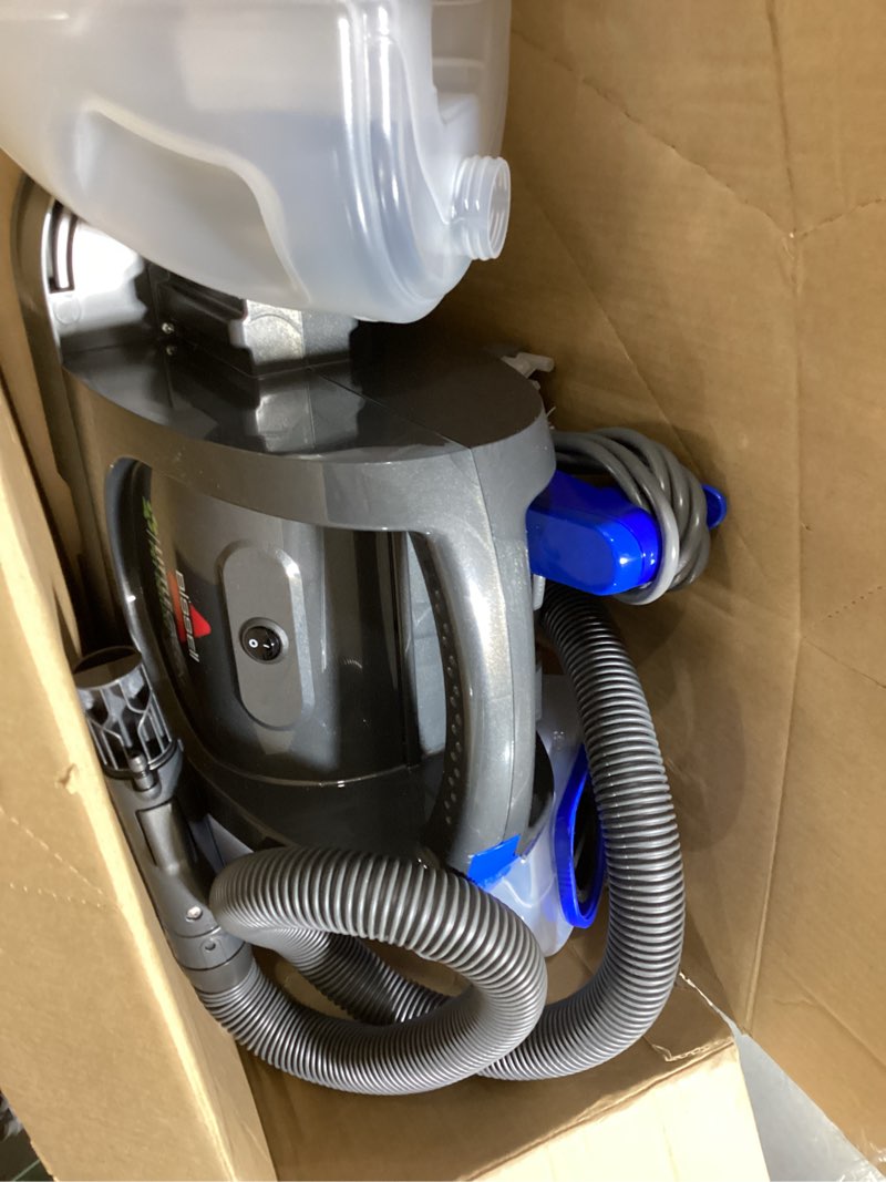 BISSELL Little Green Pet Deluxe Portable Carpet Cleaner and Car/Auto Detailer, 3353, Gray/Blue Not tested Similar to