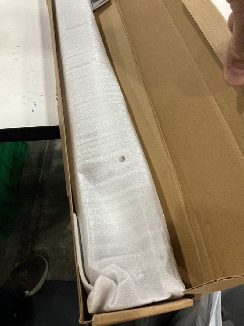 Condition photo showing New/Like New for jqk brushed towel bar, rounded edges 32.36 inch towel rack, 304 stainless steel bathroom wall mount, useable length 30 inch, tb250l30-bn 32.36 inch brushed steel