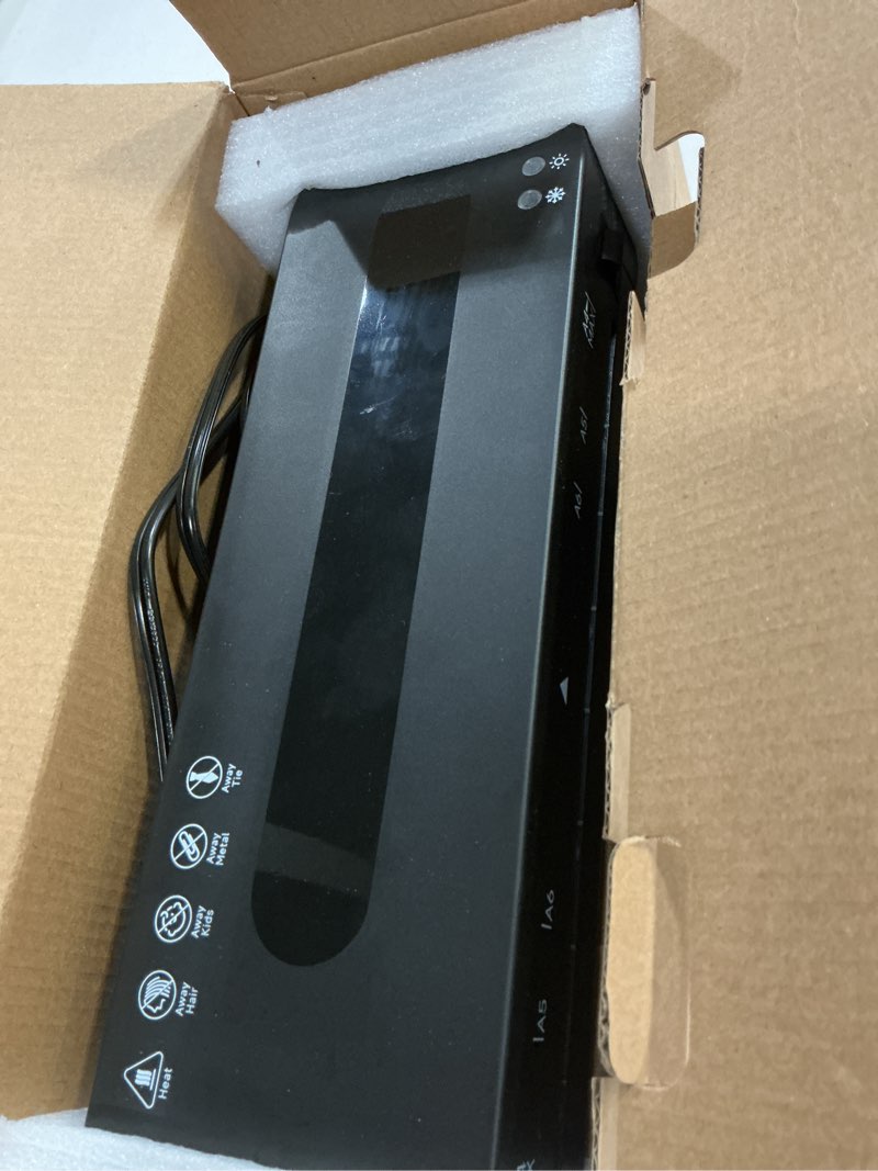 Condition photo showing As Is for laminator machine, a4 laminators hot & cold with 20 laminating sheets and trimmer, 9 inch laminating machine for office, school, business and home