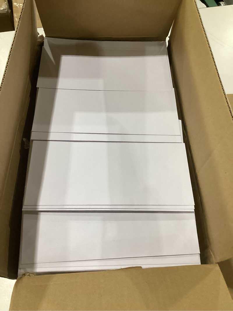Condition photo showing New/Like New for HERKKA #10 Security Self-Seal Envelopes, No.10 Windowless Bussiness Envelopes, Security Tinted with Printer Friendly Design - Size 4-1/8 x 9-1/2 Inch - White - 24 LB - 1000 Pack