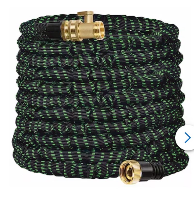 flex-able hose xtreme 1-in x 100-ft kink free woven green hose