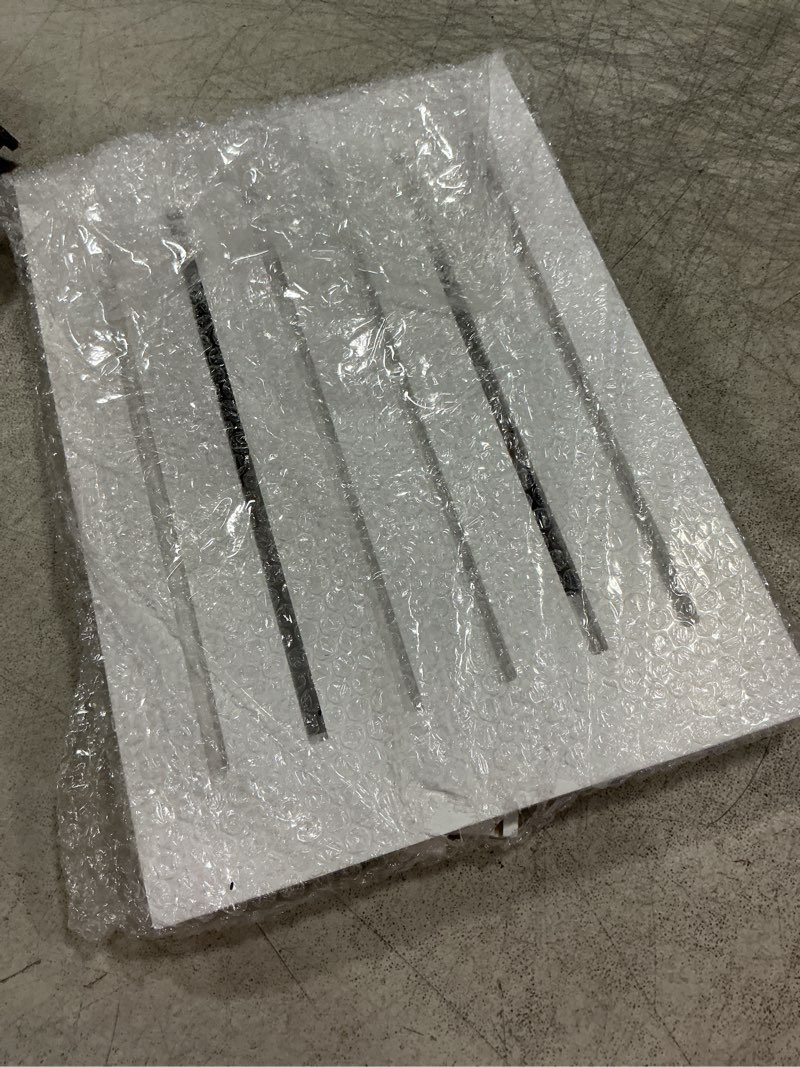 Condition photo showing New/Like New for wooden router box hider - wifi router storage box, modem hider, projector shelf — white vintage wall-mount cable management, no-drill option for living room & office