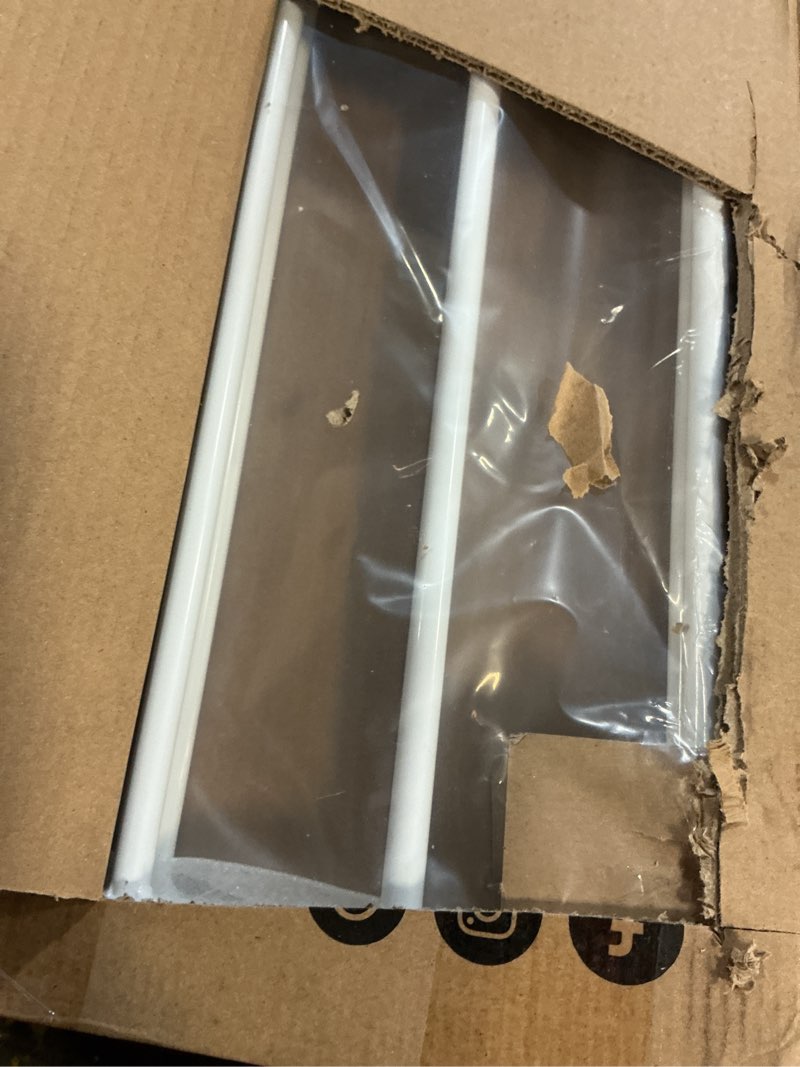 Condition photo showing Good Condition for Regalo 2-in-1 Extra Tall Easy Swing Stairway and Hallway Walk Through Baby Gate, White, 24" - 40.5" Wide White 24-40.5"W x 36"H