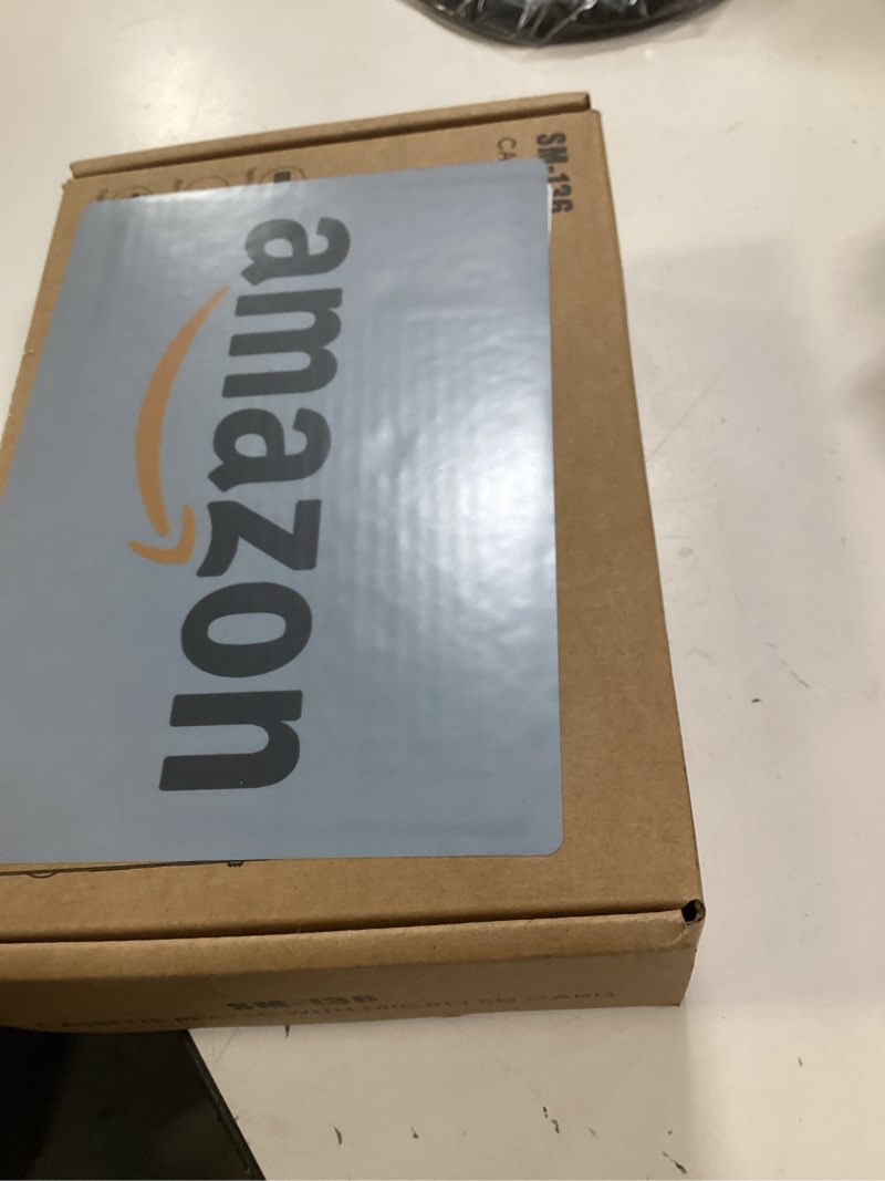 Condition photo showing New/Like New for SEMIER Small Cassette Tape Player, USB C or SD Card Audio Cassette to MP3 Digital Converter, Record to Cassette/Computer/SD Card via Mic, Loud Speaker, Headphone Jack, 16GB SD Card for Type I Tapes Black