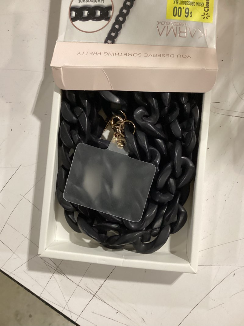 Condition photo showing Good Condition for karma by body glove universal crossbody phone chain - black