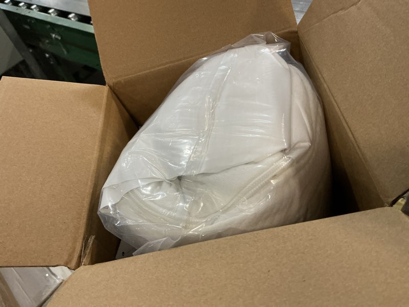 Condition photo showing New/Like New for baby bassinet mattress pad, 30" x 18" x 2" dual sided gel memory foam mattress with breathable removable soft cover fit for halo bassinest swivel/luxe/glide/flex/premiere series sleeper hourglass 30" x 18" x 2"