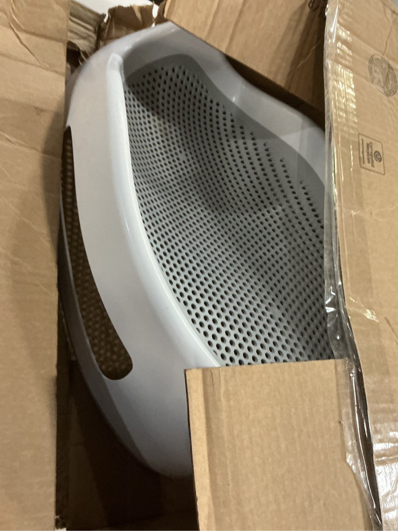 Condition photo showing As Is for Angelcare Baby Bath Support (Gray) | Ideal for Babies Less Than 6 Months Old Bath Support Grey