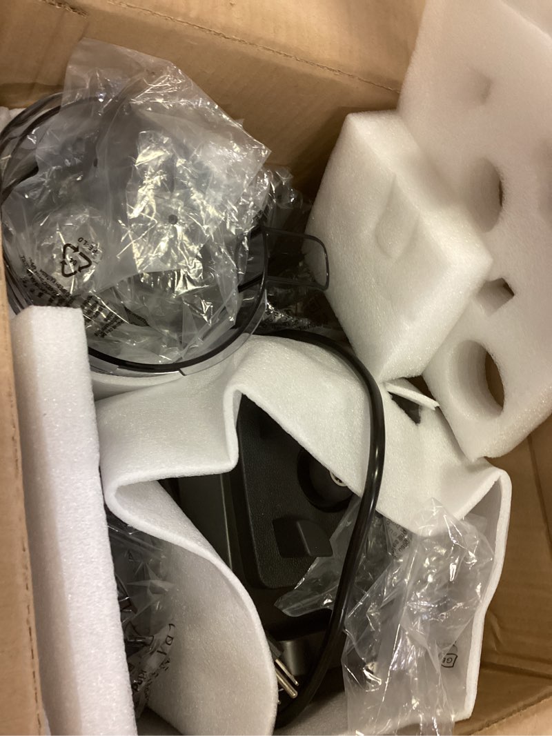 Condition photo showing Good Condition for Blender, Blender for Smoothies with 68Oz. Pitcher, 27Oz. Grinder and 20Oz. To-go Cup, 28000 RPM Countertop Blenders for Kitchen, Ice Crushing, Frozen Fruits - Timing Setting, Speed Adjustable Black