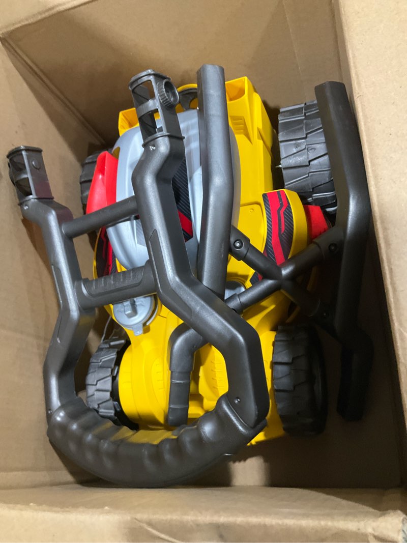 Condition photo showing As Is for lanard 53006 lanard tuff tools light & sound power mower toy