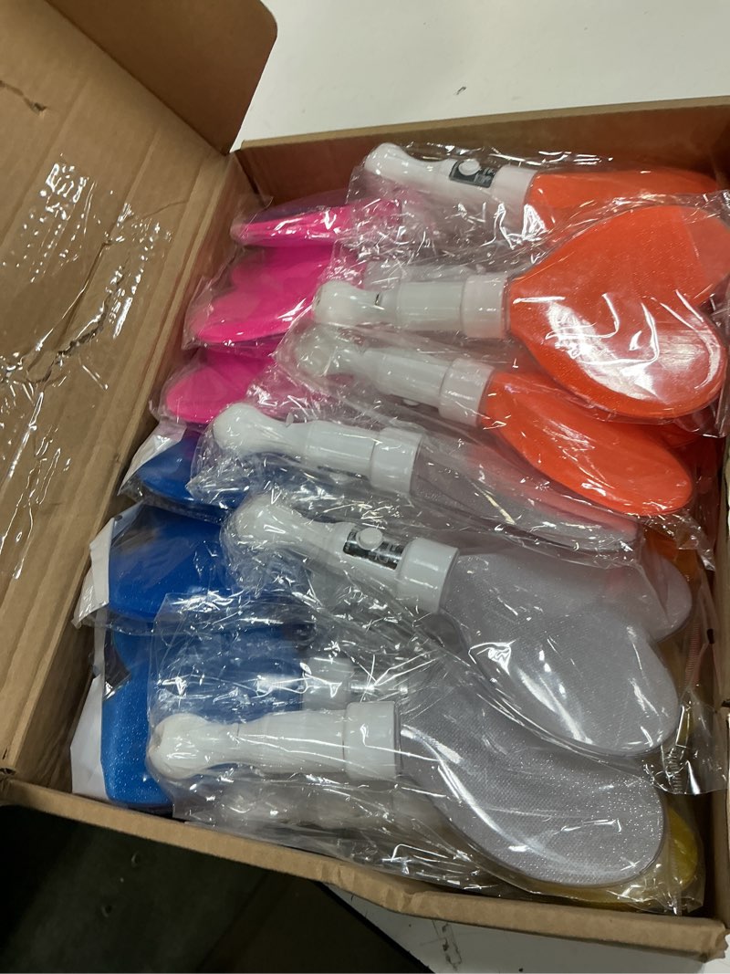 Condition photo showing New/Like New for M.best 24pack Glow Sticks Party Supplies, Glow in The Dark Party Favors for Kids and Adults,LED Light up Party Gifts for Halloween, Weddings, Dances, Birthdays, Concerts Heart Shaped Sticks