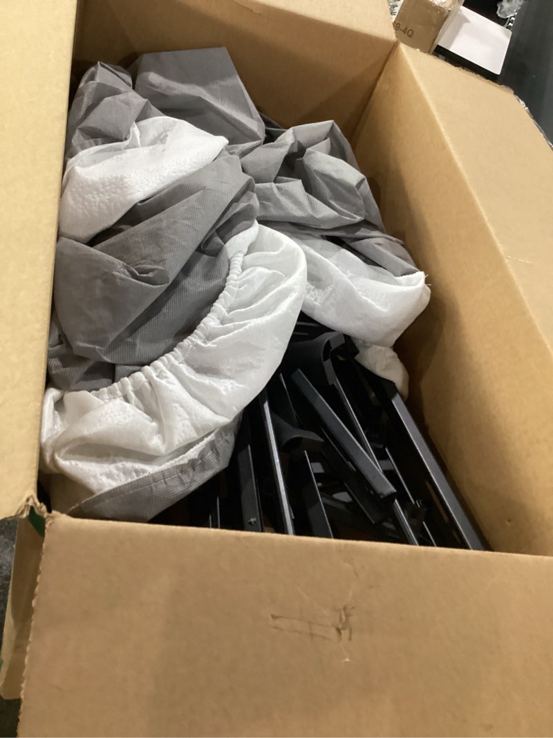 qeromy 7 inch low profile box spring, sturdy metal frame mattress foundation, easy assembly, quiet &