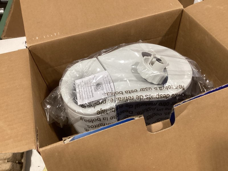 Condition photo showing As Is for vicks warm mist humidifier filter?free 1gal tank, auto shut?off, night light, vapopad and vaposteam compatible 1 count (pack of 1) white
