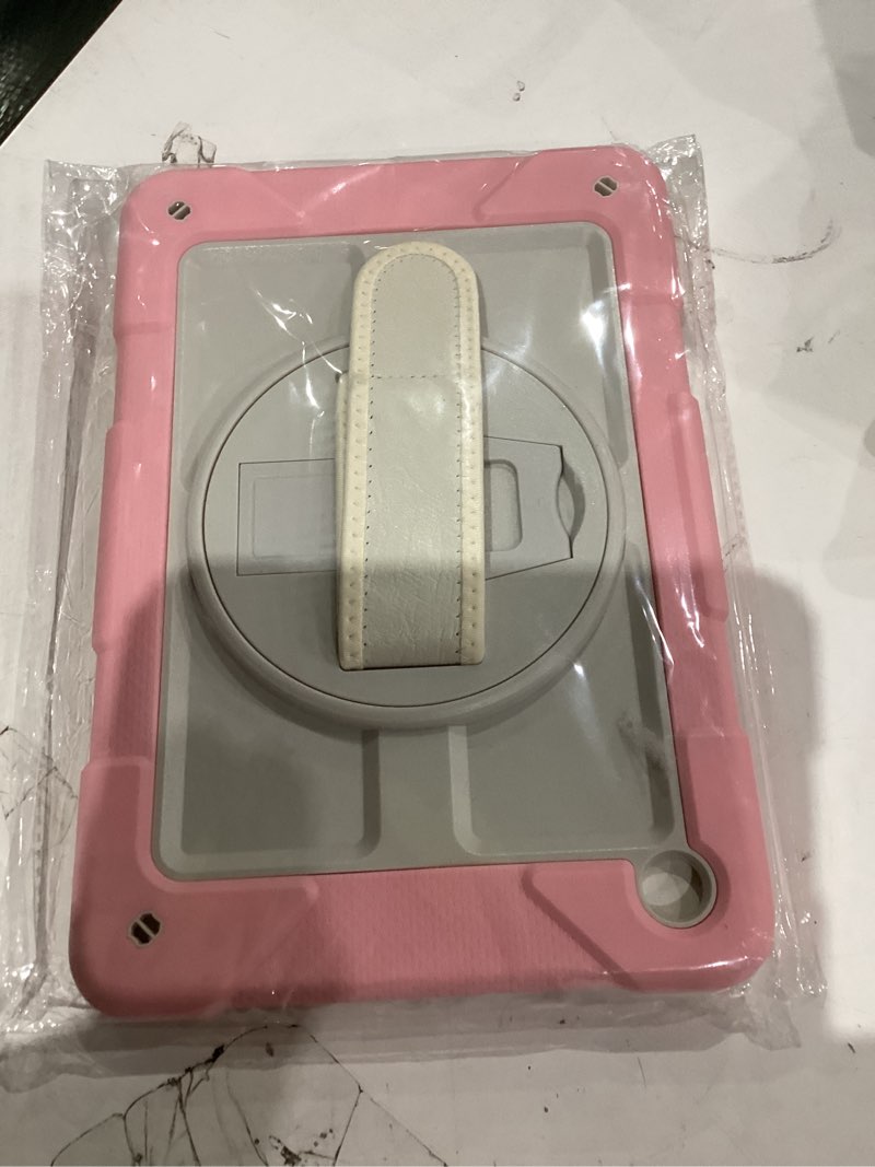 Condition photo showing item condition for BMOUO for Samsung Galaxy Tab A9+/A9 Plus Case 11" 2023 (SM-X210/X216/X218), Shockproof Galaxy Tab A9 Plus Case with Rotating Stand and Hand/Shoulder Strap, Pink