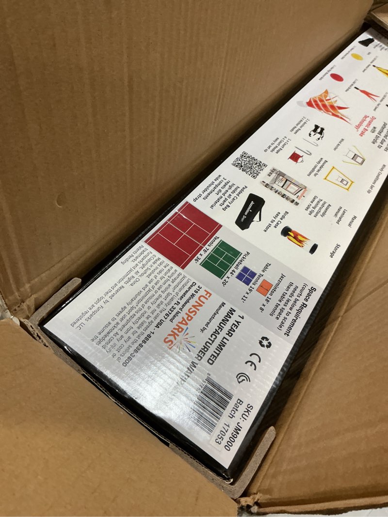 Condition photo showing Good Condition for Jazzminton-Sport – The Original Paddle Game with Net for Indoors & Outdoors – Active, Joint-Friendly Family Fun – Like Badminton, Pickleball & Tennis with a Twist